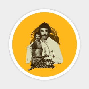 tom selleck Vintage Magnet